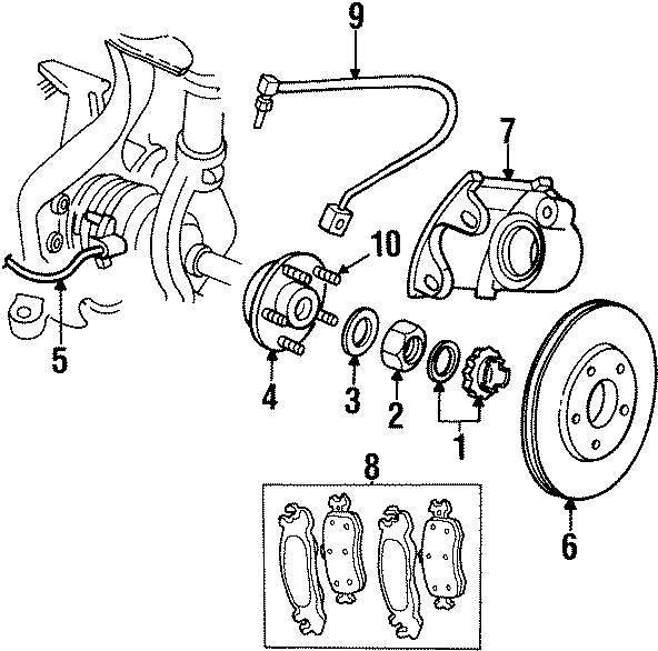 5FRONT SUSPENSION. BRAKE COMPONENTS.https://images.simplepart.com/images/parts/motor/fullsize/NU96280.png