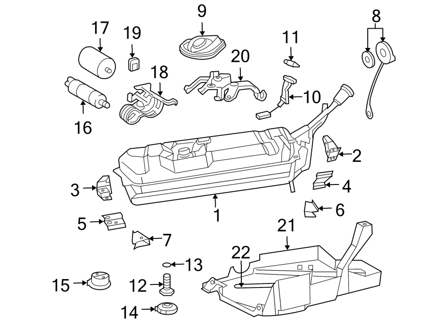 FUEL SYSTEM COMPONENTS.