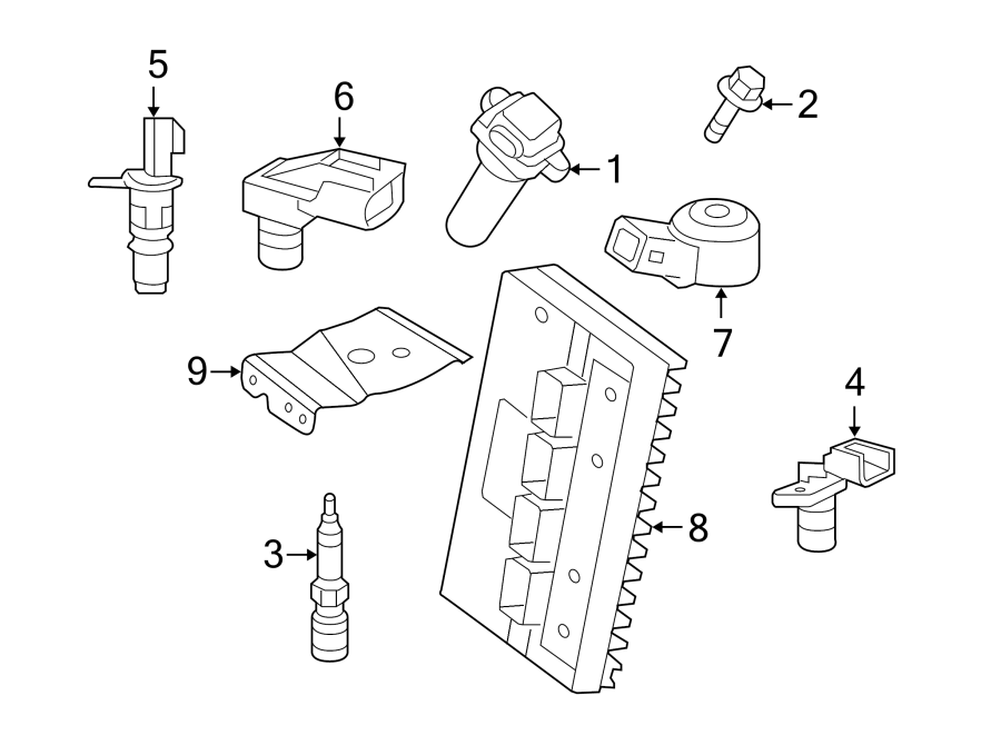 Diagram IGNITION SYSTEM. for your 2005 Dodge Ram 1500   