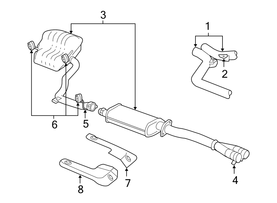 2EXHAUST SYSTEM. EXHAUST COMPONENTS.https://images.simplepart.com/images/parts/motor/fullsize/NW05310.png