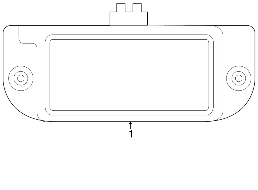 Diagram REAR LAMPS. LICENSE LAMPS. for your 2020 Jeep Grand Cherokee 3.6L Pentastar V6 FLEX A/T AWD High Altitude Sport Utility 