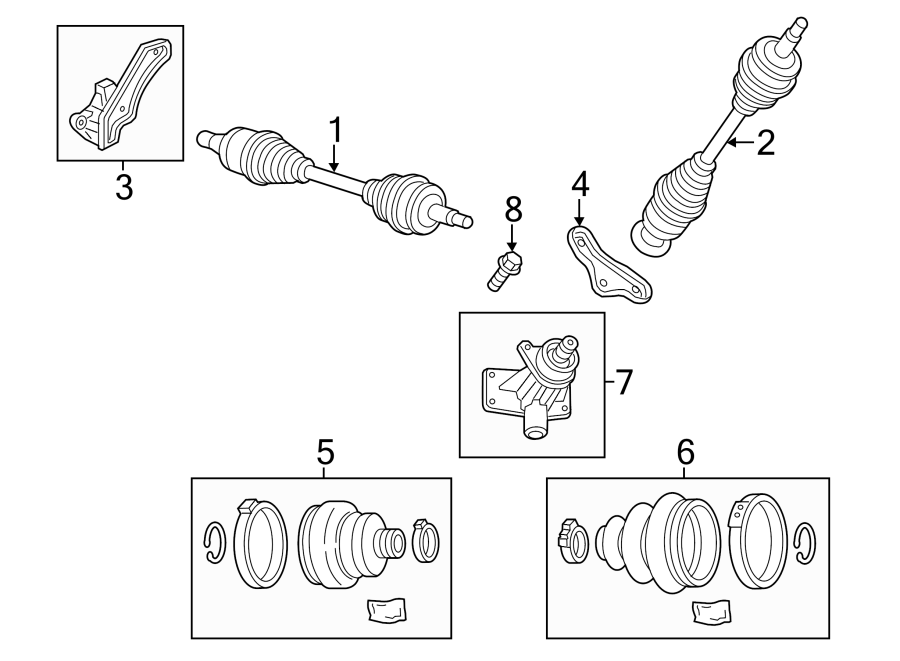 8FRONT SUSPENSION. DRIVE AXLES.https://images.simplepart.com/images/parts/motor/fullsize/NW11385.png