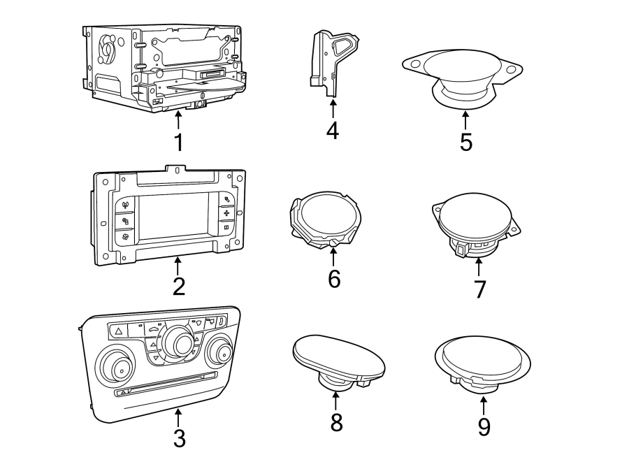 INSTRUMENT PANEL. SOUND SYSTEM.