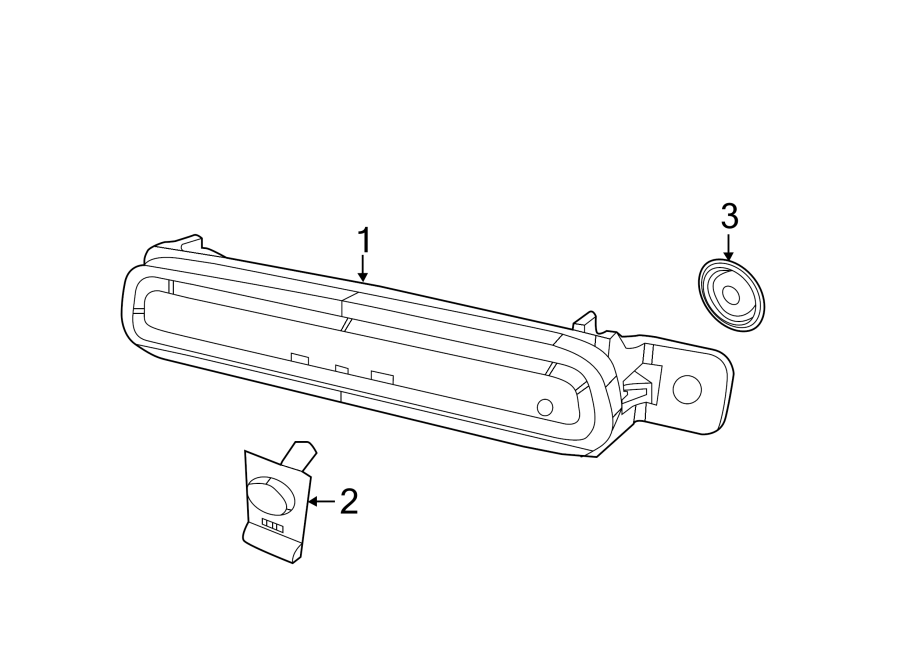 REAR LAMPS. HIGH MOUNTED STOP LAMP.