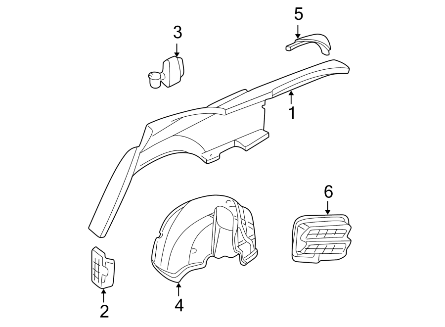 QUARTER PANEL & COMPONENTS.