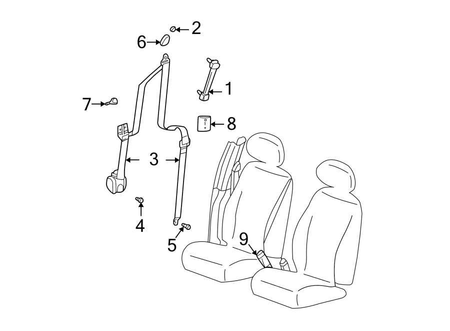 2RESTRAINT SYSTEMS. FRONT SEAT BELTS.https://images.simplepart.com/images/parts/motor/fullsize/NY05335.png