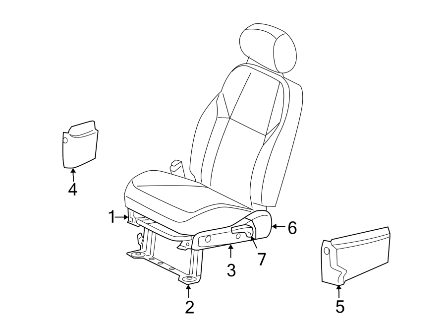 SEATS & TRACKS. TRACKS & COMPONENTS.