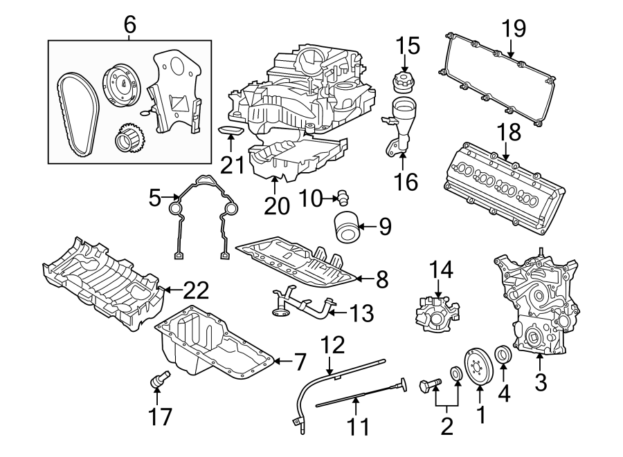 Diagram Engine parts. for your Dodge Charger  