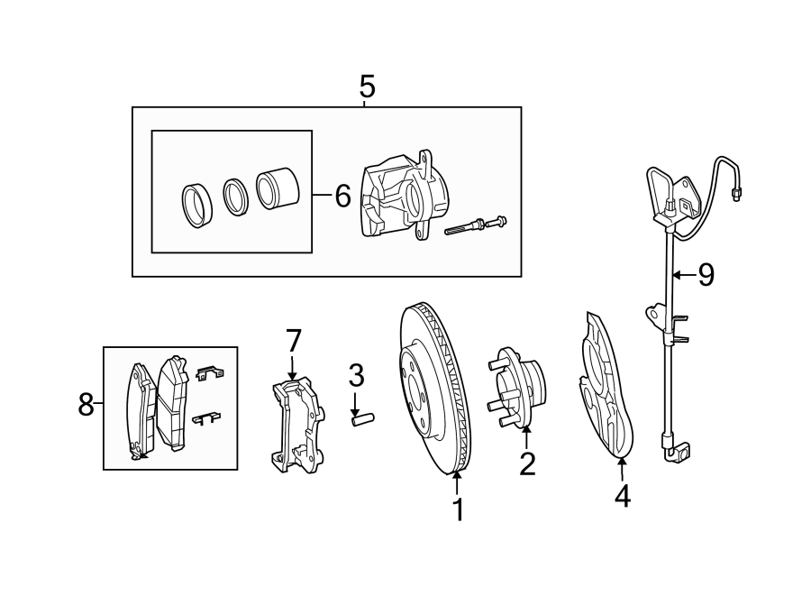 3FRONT SUSPENSION. BRAKE COMPONENTS.https://images.simplepart.com/images/parts/motor/fullsize/PB06301.png