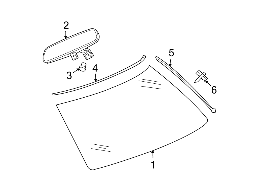 2WINDSHIELD. GLASS. REVEAL MOLDINGS.https://images.simplepart.com/images/parts/motor/fullsize/PB06350.png