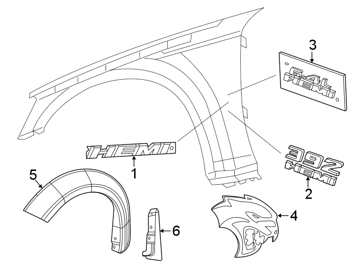 1Fender. Exterior trim.https://images.simplepart.com/images/parts/motor/fullsize/PB11125.png