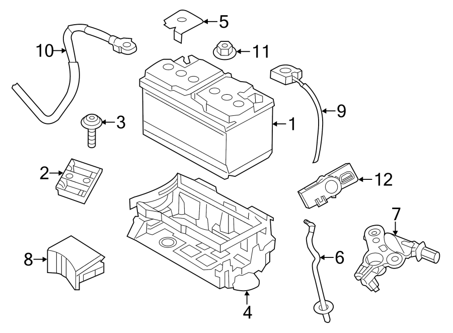 Battery. Diagram