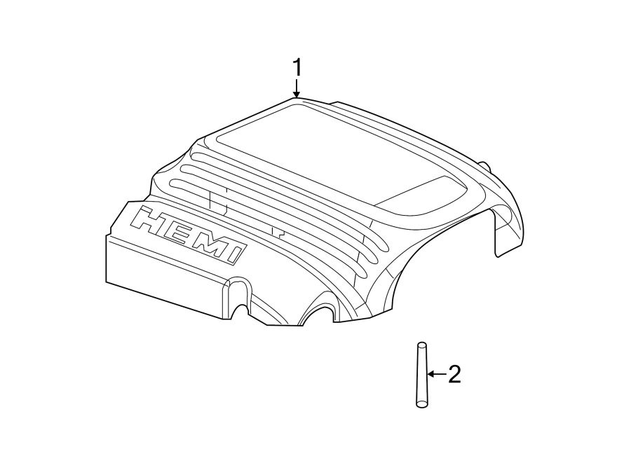 1ENGINE APPEARANCE COVER.https://images.simplepart.com/images/parts/motor/fullsize/PB11300.png