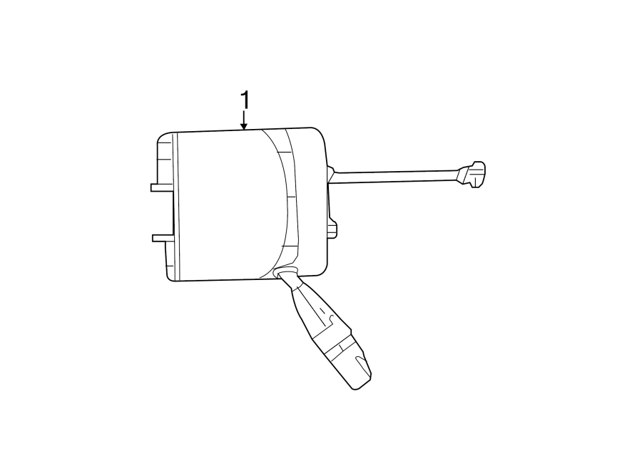 Diagram steering column. SHROUD. SWITCHES & LEVERS. for your 2006 Chrysler 300   