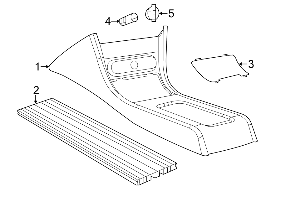 Diagram W/MINI CONSOLE. for your Dodge Charger  