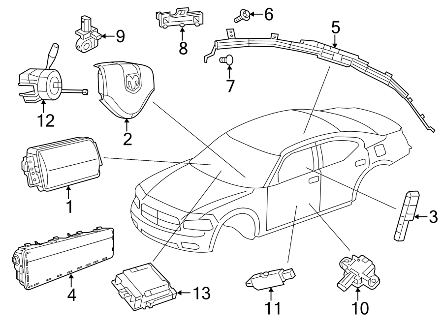 6RESTRAINT SYSTEMS. AIR BAG COMPONENTS.https://images.simplepart.com/images/parts/motor/fullsize/PB11480.png