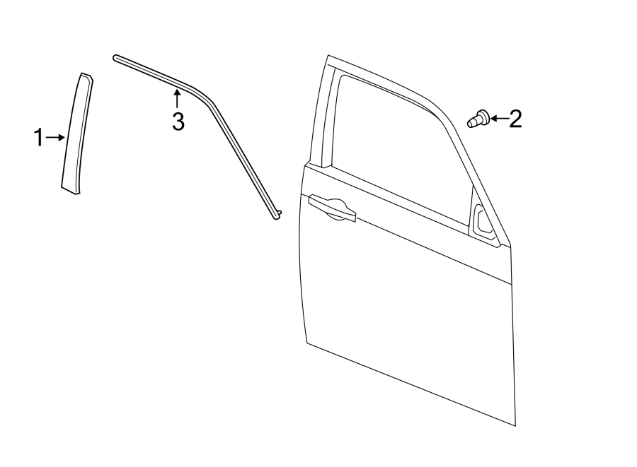 2FRONT DOOR. EXTERIOR TRIM.https://images.simplepart.com/images/parts/motor/fullsize/PB11575.png