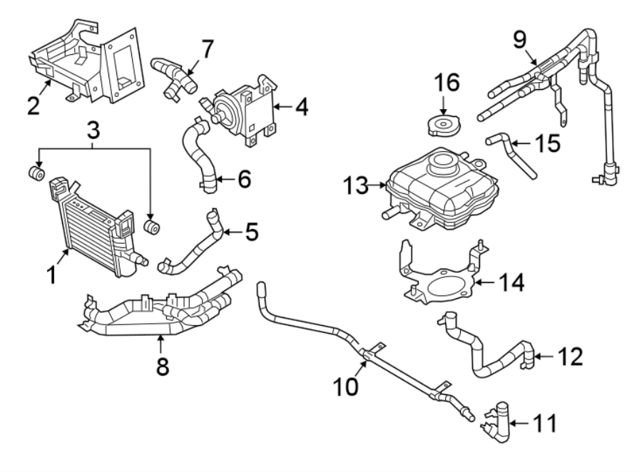 Dodge Charger Coolant Hose Diagram