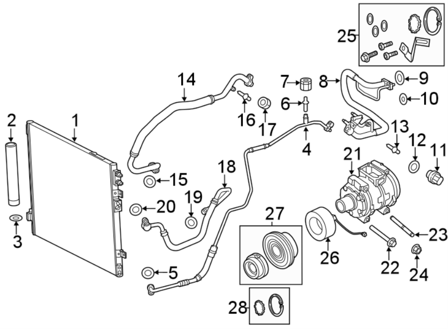 14AIR CONDITIONER & HEATER. COMPRESSOR & LINES.https://images.simplepart.com/images/parts/motor/fullsize/PB11828.png