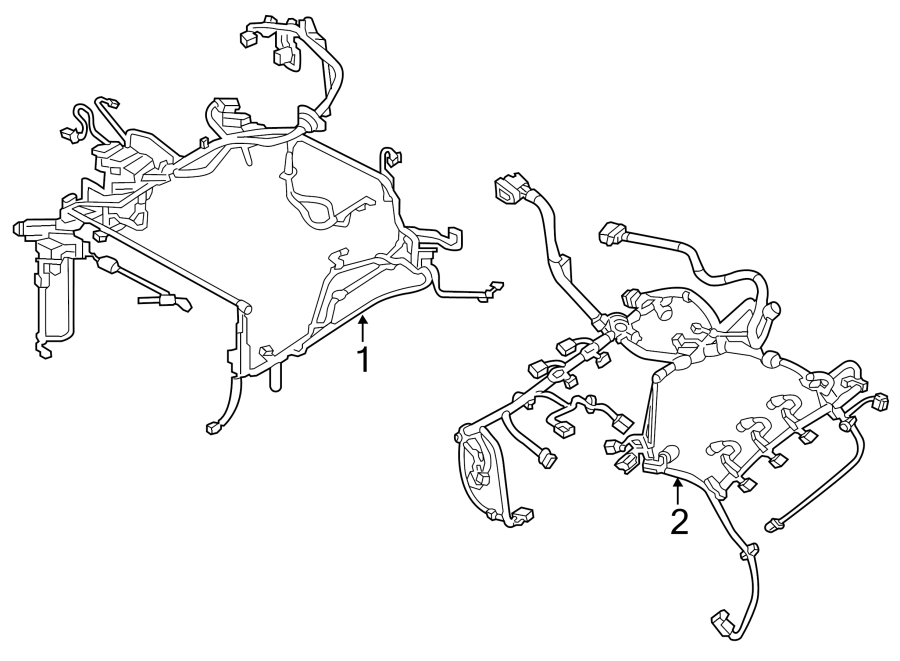 Diagram WIRING HARNESS. for your Ram