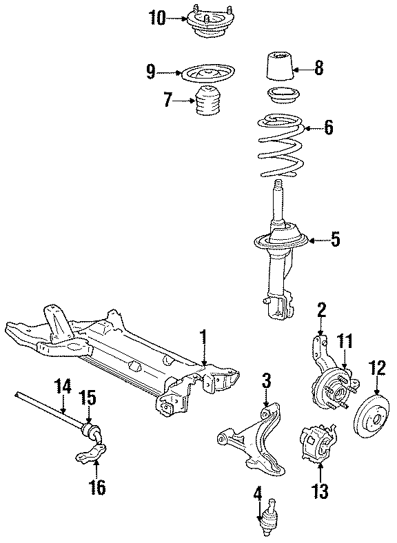 7FRONT SUSPENSION. BRAKE COMPONENTS. STABILIZER BAR & COMPONENTS. SUSPENSION COMPONENTS.https://images.simplepart.com/images/parts/motor/fullsize/PF88100.png