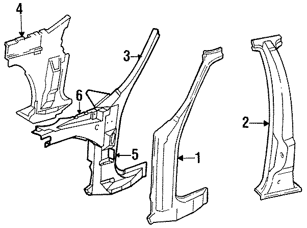 6PILLARS. ROCKER & FLOOR. HINGE PILLAR. UNISIDE.https://images.simplepart.com/images/parts/motor/fullsize/PF88140.png