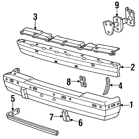 4FRONT BUMPER. BUMPER & COMPONENTS.https://images.simplepart.com/images/parts/motor/fullsize/PG1010.png