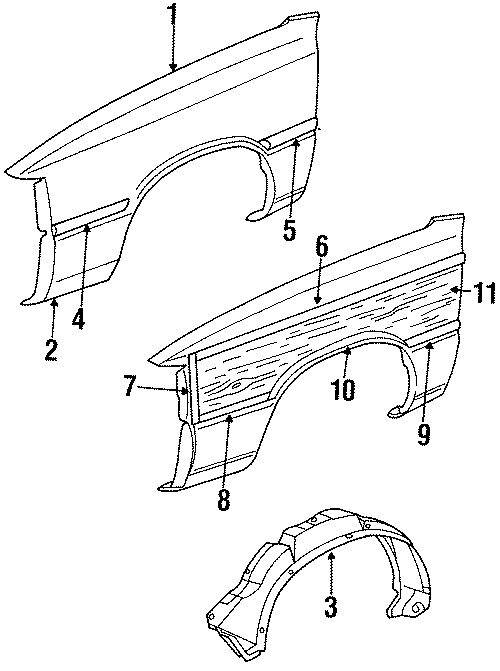 1EXTERIOR TRIM. FENDER & COMPONENTS.https://images.simplepart.com/images/parts/motor/fullsize/PG5070.png