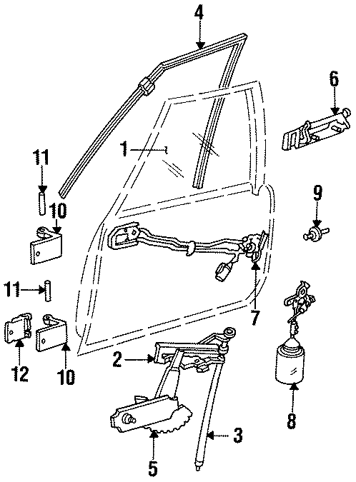 9FRONT DOOR. GLASS & HARDWARE.https://images.simplepart.com/images/parts/motor/fullsize/PG5191.png