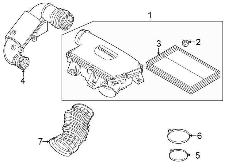 4Engine / transaxle. Air intake.https://images.simplepart.com/images/parts/motor/fullsize/PH23156.png