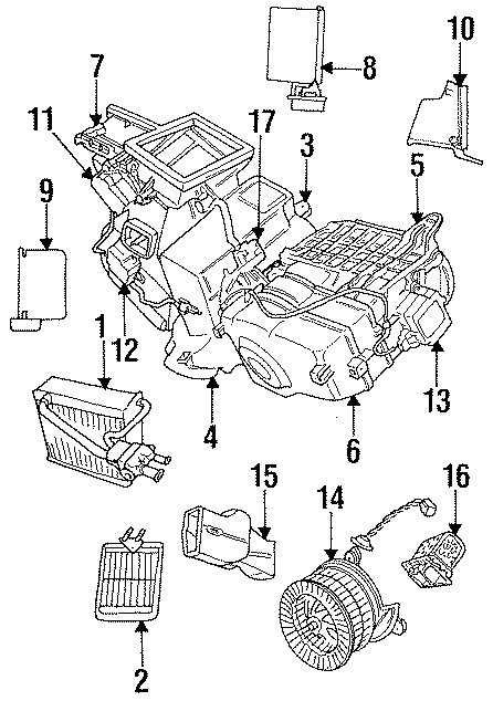 14AIR CONDITIONER & HEATER. EVAPORATOR & HEATER COMPONENTS.https://images.simplepart.com/images/parts/motor/fullsize/PH93110.png