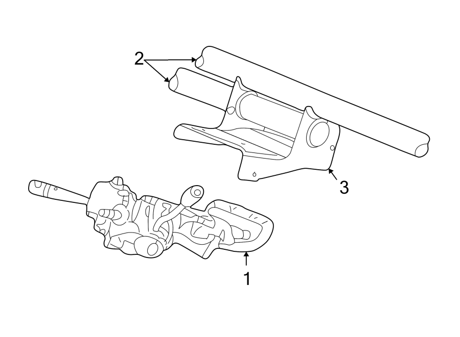 1STEERING COLUMN ASSEMBLY.https://images.simplepart.com/images/parts/motor/fullsize/PH98280.png