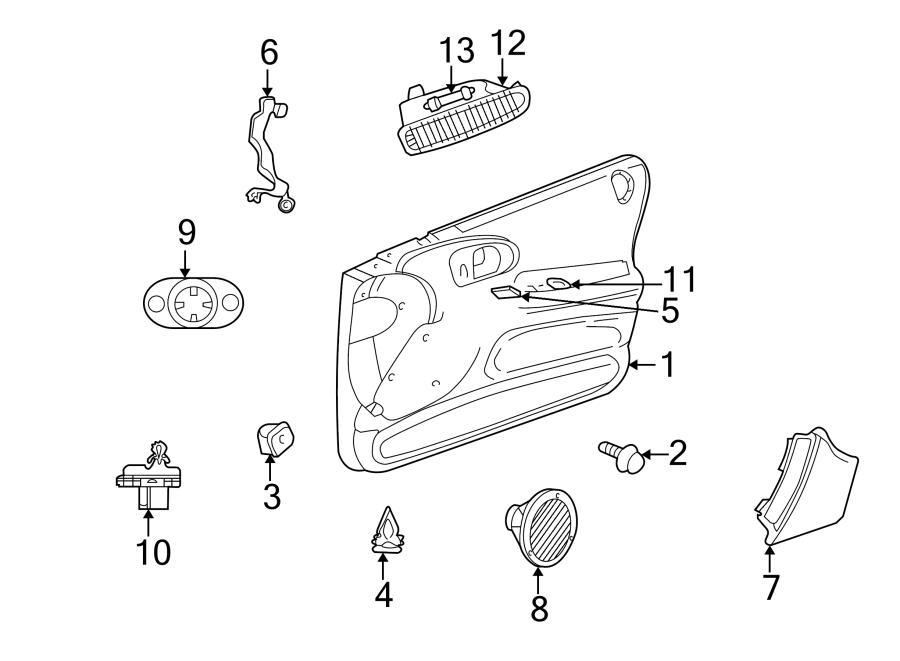 12FRONT DOOR. INTERIOR TRIM.https://images.simplepart.com/images/parts/motor/fullsize/PH98525.png