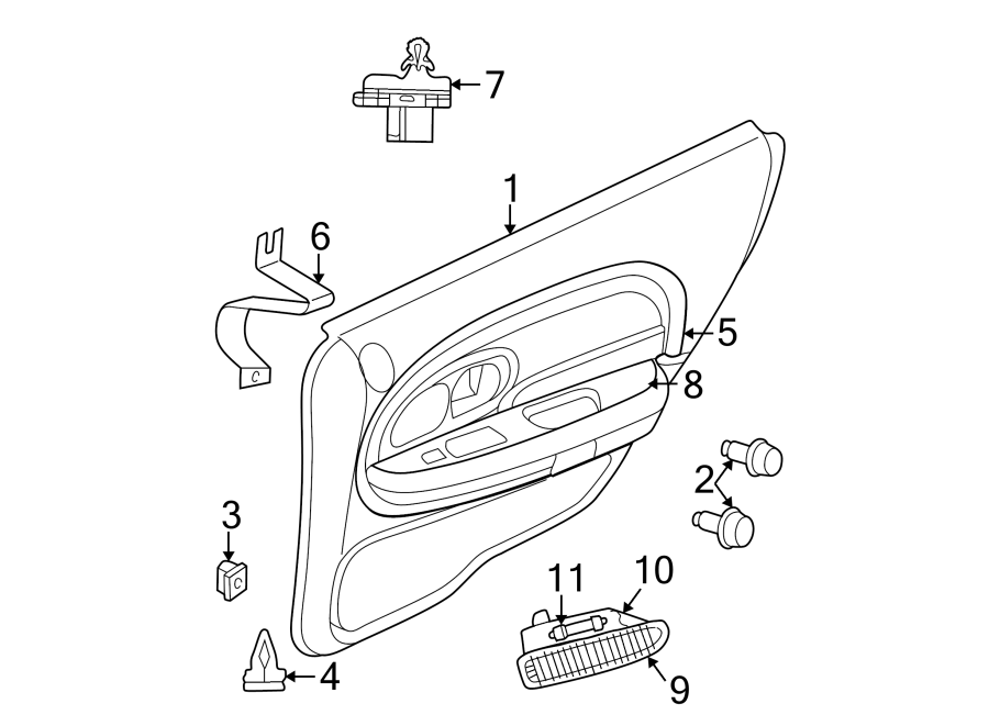 6REAR DOOR. INTERIOR TRIM.https://images.simplepart.com/images/parts/motor/fullsize/PH98557.png