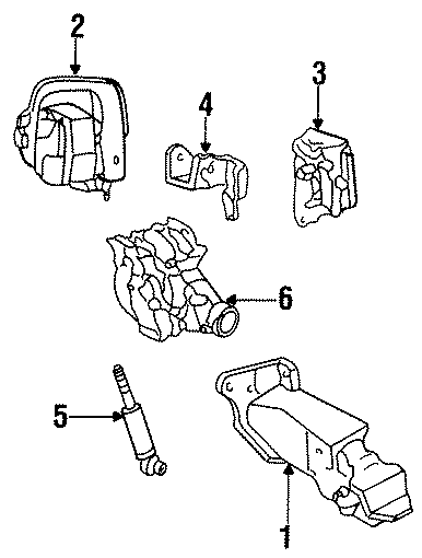 2ENGINE / TRANSAXLE. ENGINE & TRANS MOUNTING.https://images.simplepart.com/images/parts/motor/fullsize/PJ87073.png