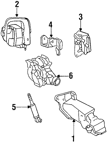 2ENGINE / TRANSAXLE. ENGINE & TRANS MOUNTING.https://images.simplepart.com/images/parts/motor/fullsize/PJ87270.png