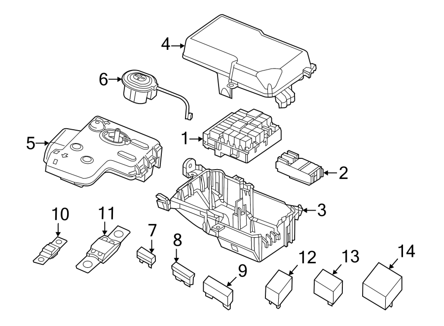 Diagram FUSE & RELAY. for your 2016 Dodge Dart   