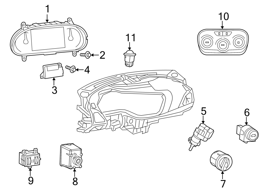 3Instrument panel. Cluster & switches.https://images.simplepart.com/images/parts/motor/fullsize/PK13455.png