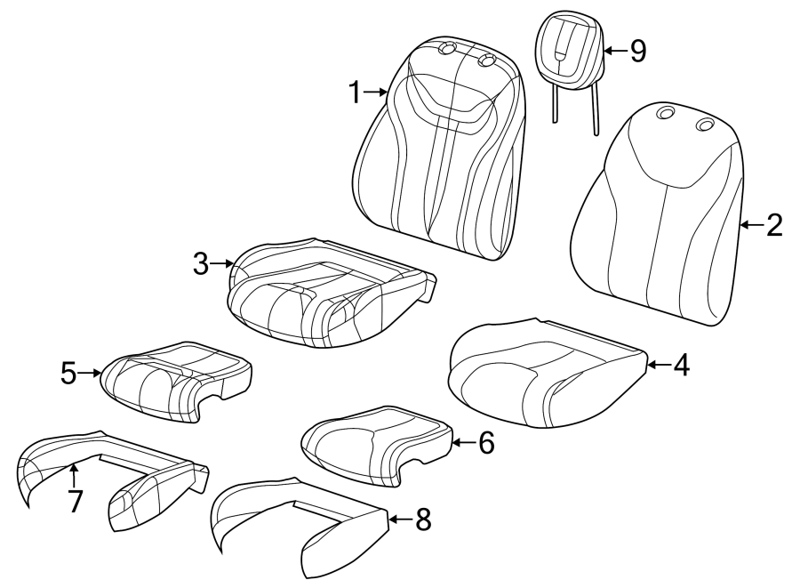 5SEATS & TRACKS. FRONT SEAT COMPONENTS.https://images.simplepart.com/images/parts/motor/fullsize/PK13495.png