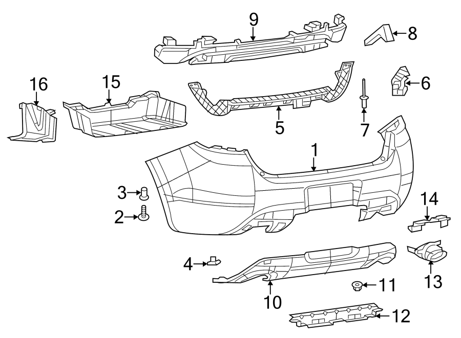 9REAR BUMPER. BUMPER & COMPONENTS.https://images.simplepart.com/images/parts/motor/fullsize/PK13745.png