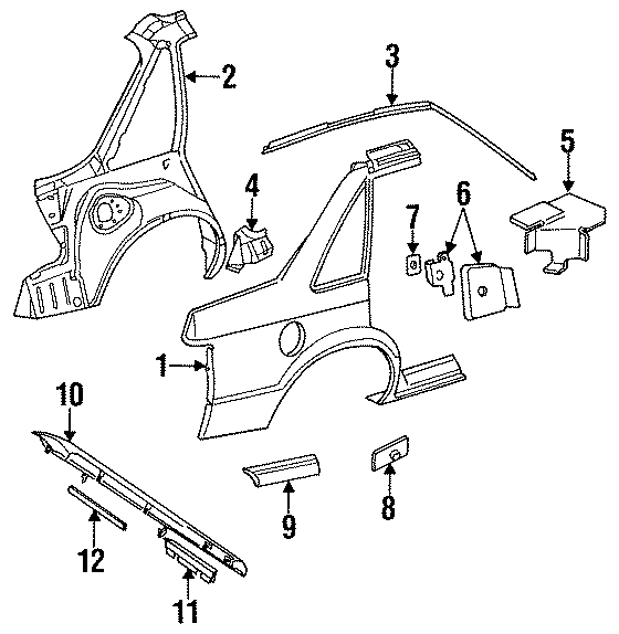 8EXTERIOR TRIM. QUARTER PANEL & COMPONENTS.https://images.simplepart.com/images/parts/motor/fullsize/PK87415.png