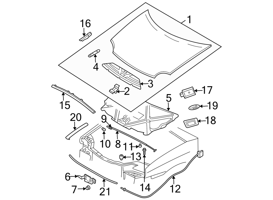 Hood & components.