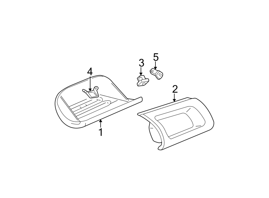 INSTRUMENT PANEL. GLOVE BOX. Diagram