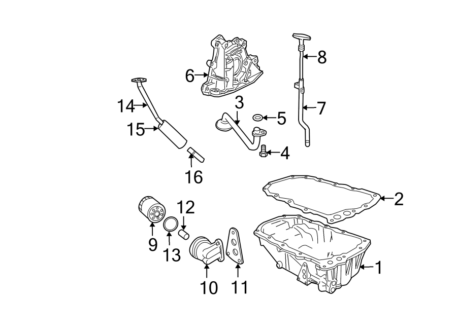 Diagram ENGINE / TRANSAXLE. ENGINE PARTS. for your 2016 Ram ProMaster 3500   