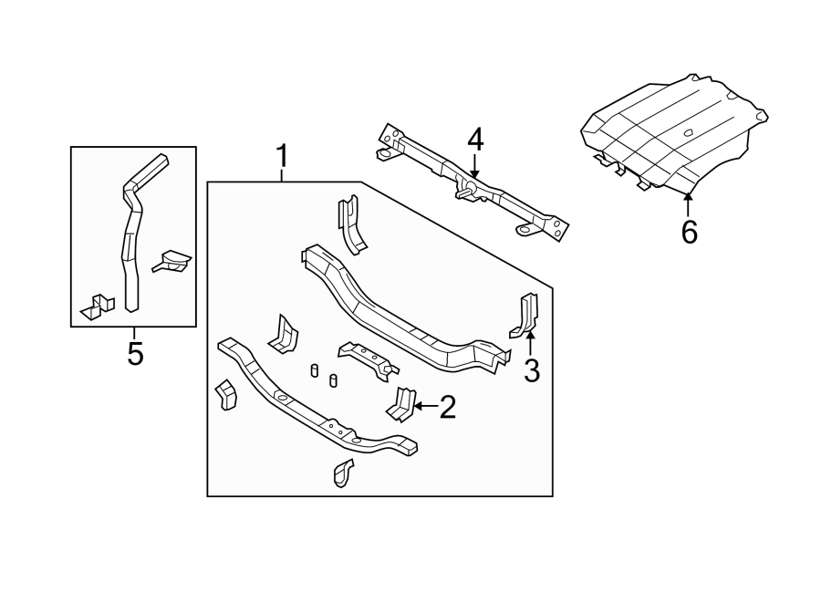 3RADIATOR SUPPORT. SPLASH SHIELDS.https://images.simplepart.com/images/parts/motor/fullsize/PL07025.png