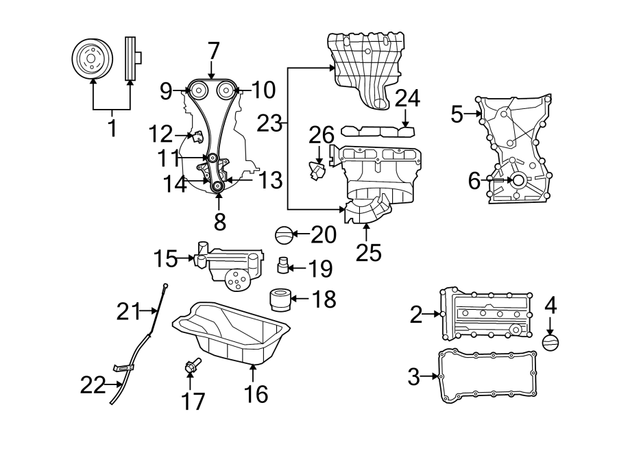 15ENGINE / TRANSAXLE. ENGINE PARTS.https://images.simplepart.com/images/parts/motor/fullsize/PL07160.png