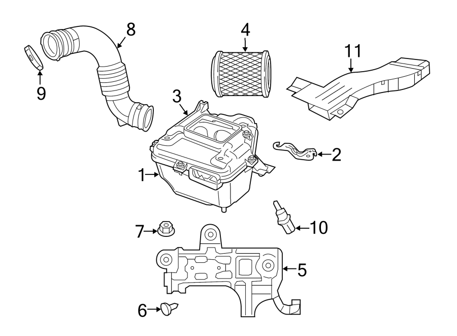 ENGINE / TRANSAXLE. AIR INTAKE.