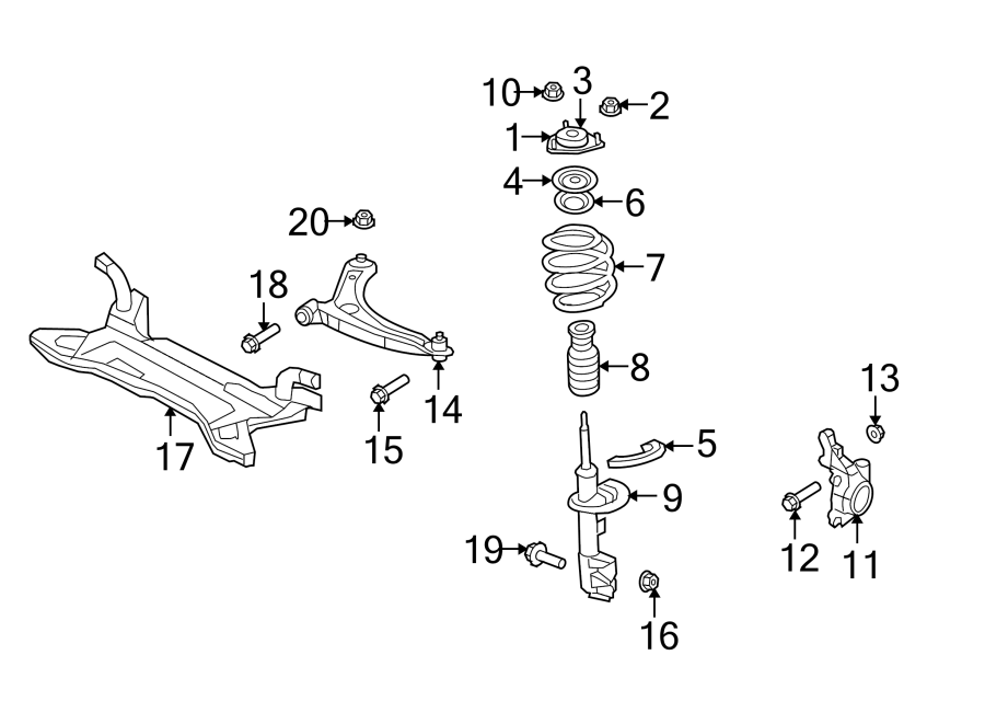 15FRONT SUSPENSION. SUSPENSION COMPONENTS.https://images.simplepart.com/images/parts/motor/fullsize/PL07305.png