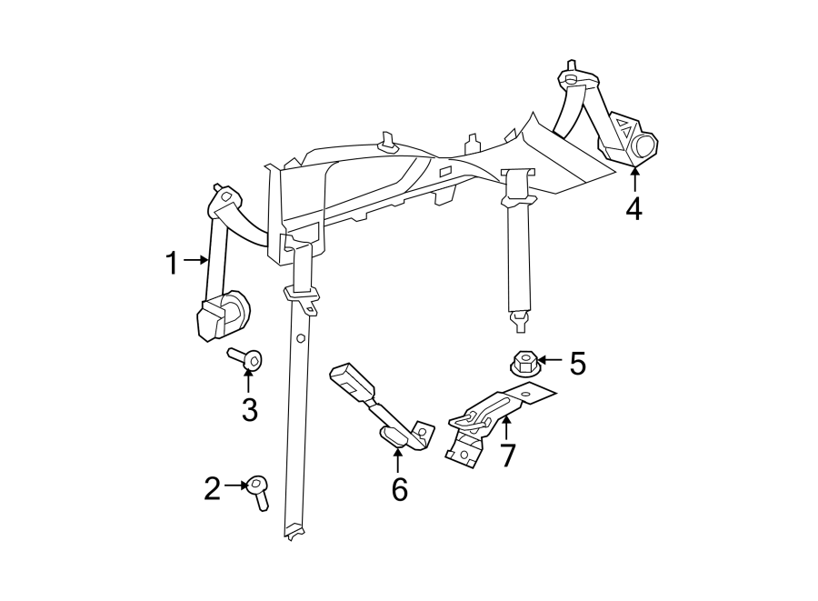 2RESTRAINT SYSTEMS. REAR SEAT BELTS.https://images.simplepart.com/images/parts/motor/fullsize/PL07376.png