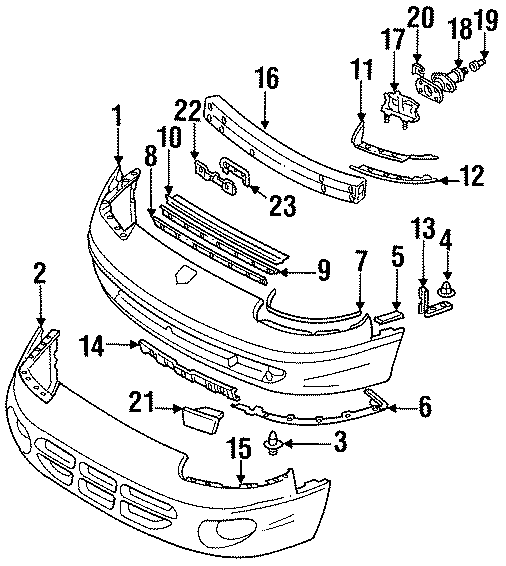 4FRONT BUMPER. BUMPER & COMPONENTS.https://images.simplepart.com/images/parts/motor/fullsize/PL91011.png